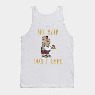 No hair don't care Tank Top